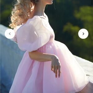 Selkie The Angel Delight Puff Pink Dress
